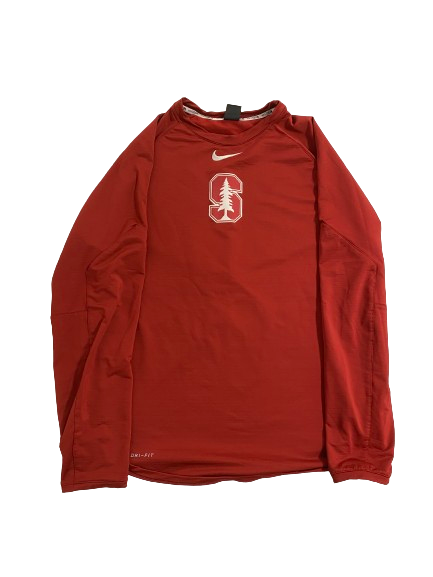 Will Matthiessen Stanford Baseball Player-Exclusive Crewneck Thermal (Size XL)