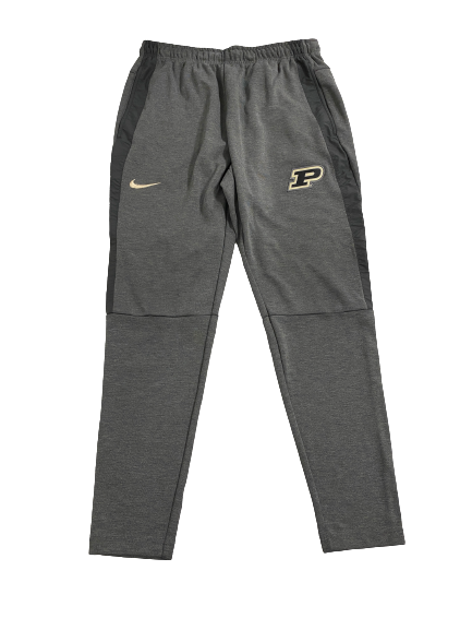 Eric Hunter Jr. Purdue Basketball Team-Issued Sweatpants (Size M)