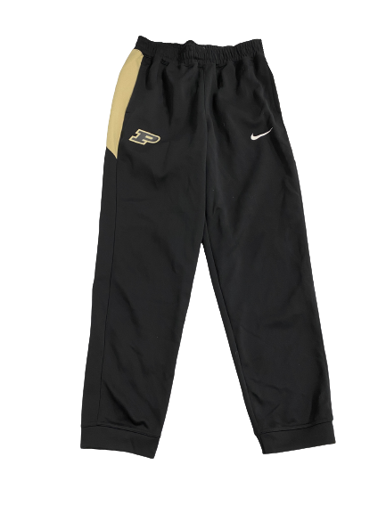 Eric Hunter Jr. Purdue Basketball Team-Issued Pre-Game Warm-Up Sweatpants (Size M)