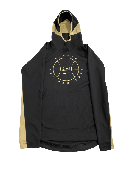 Eric Hunter Jr. Purdue Basketball Team-Issued Travel Sweatshirt (Size M)