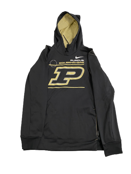 Eric Hunter Jr. Purdue Basketball Team-Issued Sweatshirt (Size M)