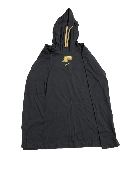 Eric Hunter Jr. Purdue Basketball Team-Issued Performance Hoodie (Size M)