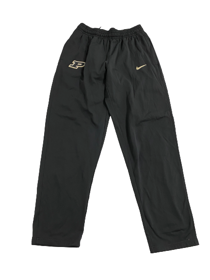 Eric Hunter Jr. Purdue Basketball Team-Issued Travel Sweatpants (Size M)