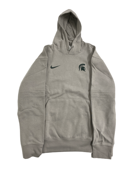 Jordon Simmons Michigan State Football Team-Issued Sweatshirt (Size L)