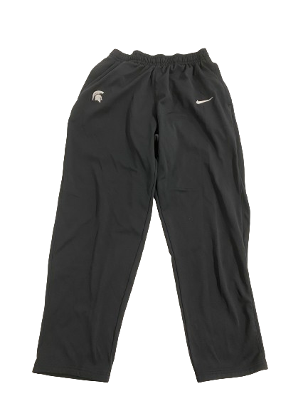 Sam Leavitt Michigan State Football Team-Issued Sweatpants (Size XL)