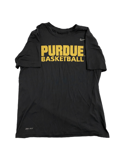 Eric Hunter Jr. Purdue Basketball Team-Issued T-Shirt (Size M)