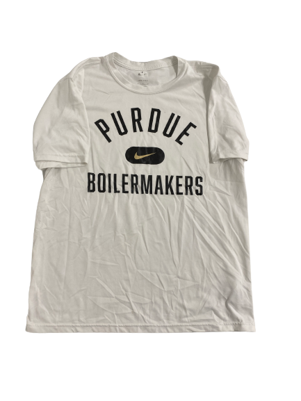 Eric Hunter Jr. Purdue Basketball Team-Issued T-Shirt (Size M)