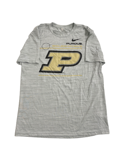 Eric Hunter Jr. Purdue Basketball Team-Issued T-Shirt (Size M)