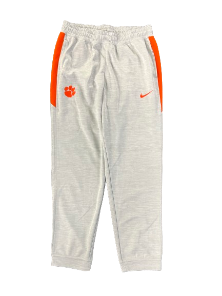 Clemson Football Team Issued Travel Sweatpants (Size L)