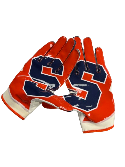 Syracuse Football Player Exclusive Gloves (Size 2XL)