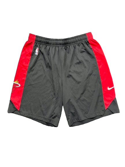 Miami Heat Player Exclusive Practice Shorts (Size XL)
