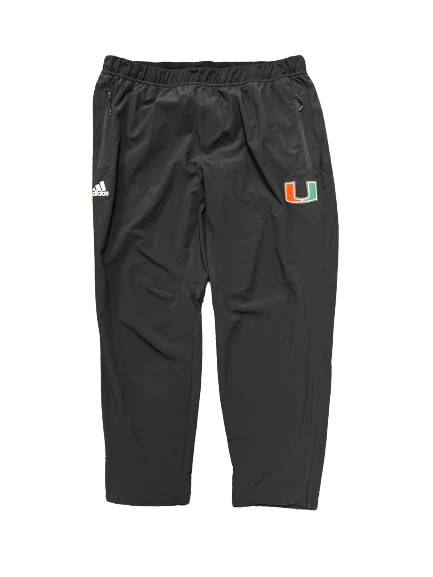 Miami Basketball Team Issued Travel Sweatpants (Size XXL)