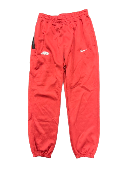 Arkansas Basketball Team Issued Travel Sweatpants (Size LT)