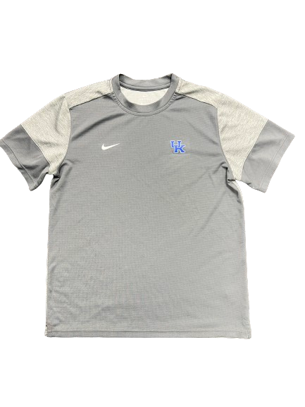 Kentucky Basketball Team Issued Workout Shirt (Size L)