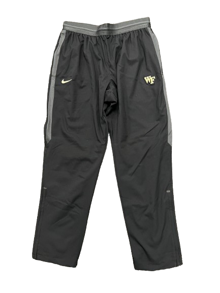 Wake Forest Basketball Team Issued Travel Sweatpants (Size XL)