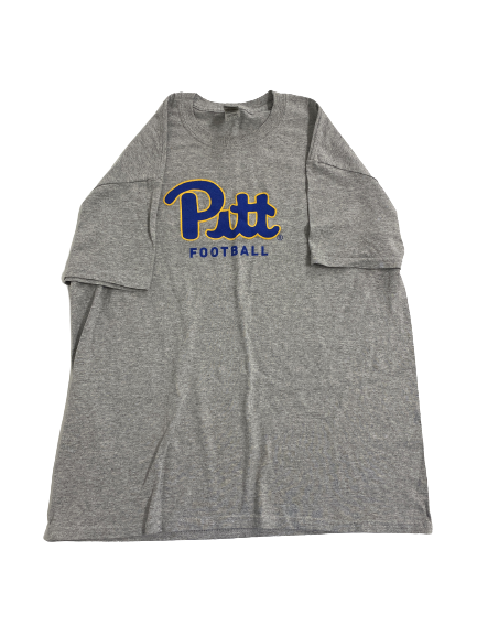 Hunter Sellers Pittsburgh Football Team-Issued T-Shirt (Size L)