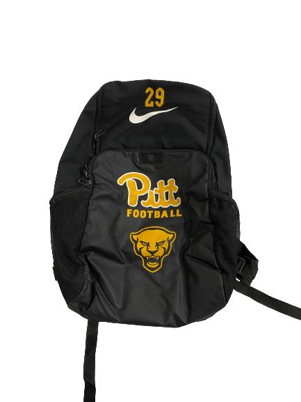 Hunter Sellers Pittsburgh Football Player-Exclusive Travel Backpack With 