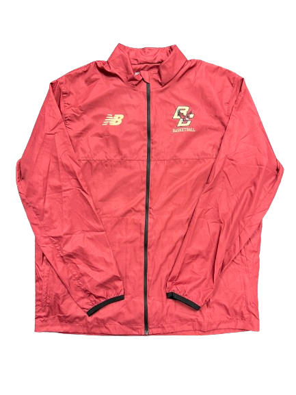 Boston College Basketball Team Issued Full Zip Jacket (Size XXL)