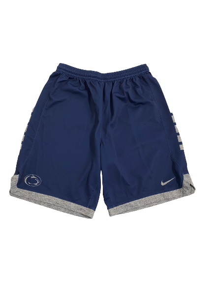 Myles Dread Penn State Basketball Player-Exclusive Practice Shorts (Size L)