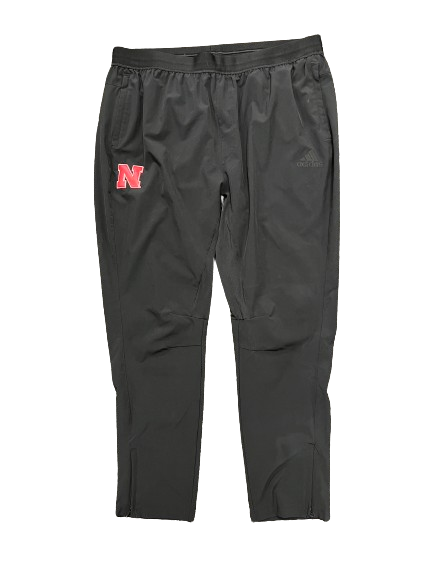 Nebraska Football Team Issued Travel Sweatpants (Size XXLT)