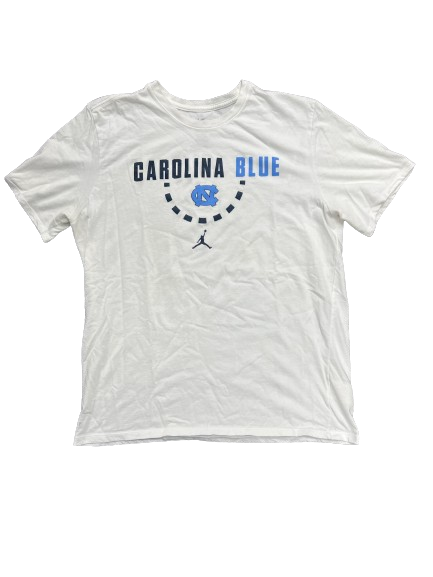 North Carolina Basketball Team Issued Workout T-Shirt (Size XL)