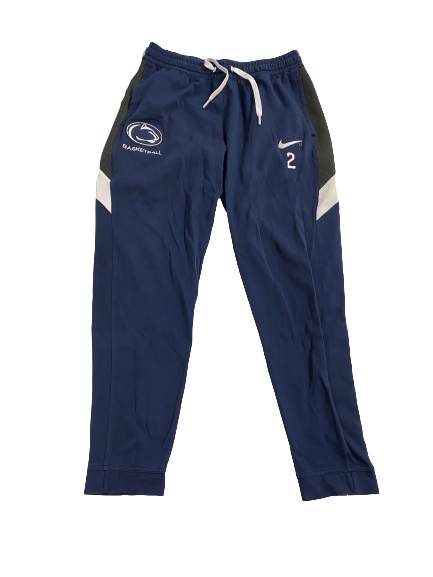 Myles Dread Penn State Basketball Player-Exclusive Sweatpants With 