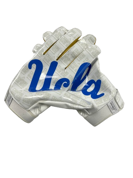 UCLA Football Player Exclusive Gloves (Size L)