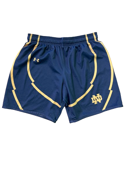 Notre Dame Basketball Player Exclusive Practice Shorts (Size XXL)