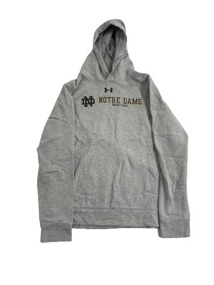 Trey Wertz Notre Dame Basketball Team-Issued Sweatshirt (Size L)