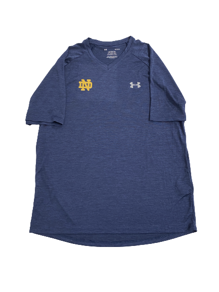 Trey Wertz Notre Dame Basketball Team-Issued T-Shirt (Size L)