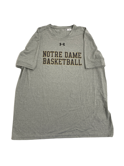 Trey Wertz Notre Dame Basketball Team-Issued T-Shirt (Size L)