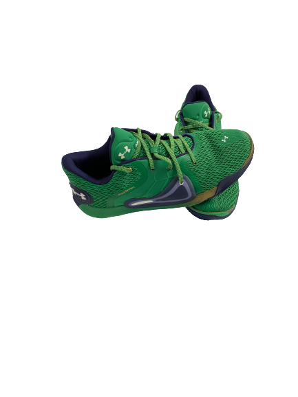 Trey Wertz Notre Dame Basketball Team-Issued Shoes (Size 14)