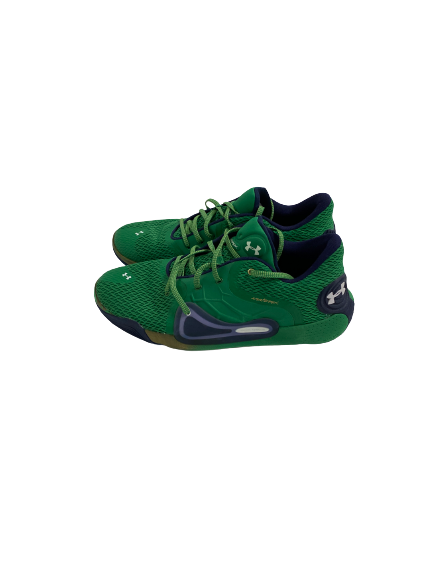 Trey Wertz Notre Dame Basketball Team-Issued Shoes (Size 14)