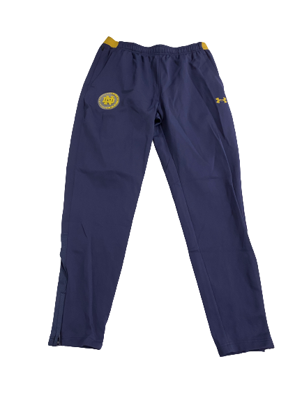 Trey Wertz Notre Dame Basketball Team-Issued Sweatpants (Size L)