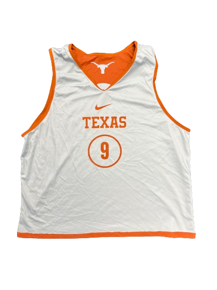 Ithiel Horton Texas Basketball Player Exclusive "KD" Practice Jersey (Size M)