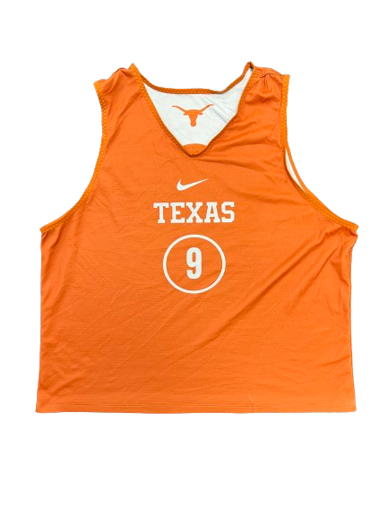 Ithiel Horton Texas Basketball Player Exclusive "KD" Practice Jersey (Size M)