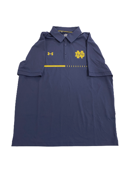 Dane Goodwin Notre Dame Basketball Team-Issued Polo Shirt (Size XL) - New with Tags