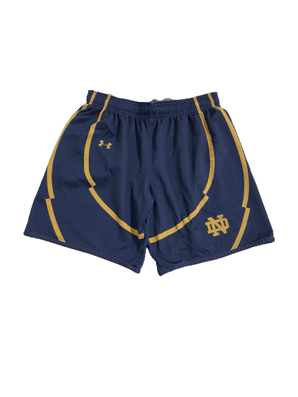 Dane Goodwin Notre Dame Basketball Player-Exclusive Practice Shorts (Size XXL)