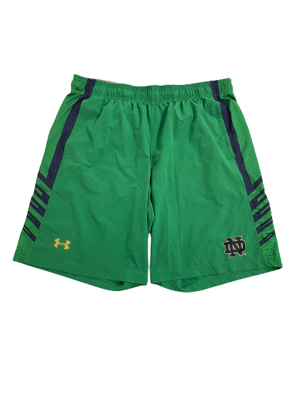 Dane Goodwin Notre Dame Basketball Team-Issued Shorts (Size XL)