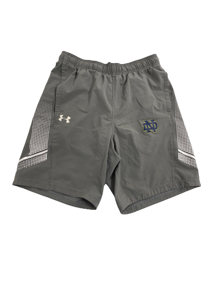 Dane Goodwin Notre Dame Basketball Team-Issued Shorts (Size L)