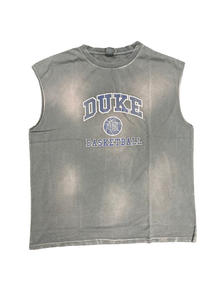 Jaden Schutt Duke Basketball "ERIC EMANUEL" Tank Top (Size XL)