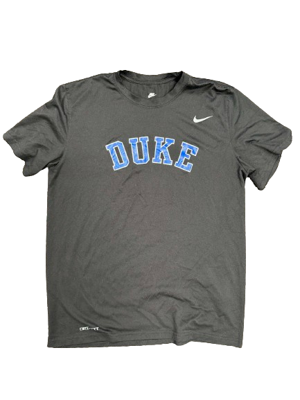 Jaden Schutt Duke Basketball Team Issued T-Shirt (Size L)