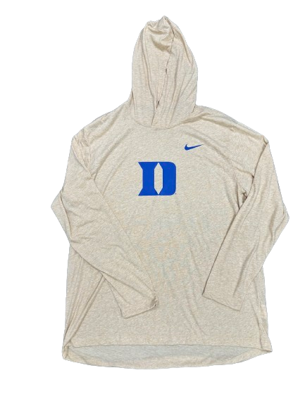 Jaden Schutt Duke Basketball Team Issued Performance Hoodie (Size XL)