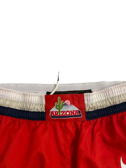 Adama Bal Arizona Basketball RARE 2022-2023 Season Game Shorts With Alternate Desert Logo