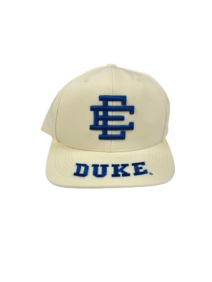 Jaden Schutt Duke Basketball "ERIC EMANUEL" Snapback Hat