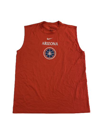Adama Bal Arizona Basketball Player-Exclusive Workout Tank (Size L)
