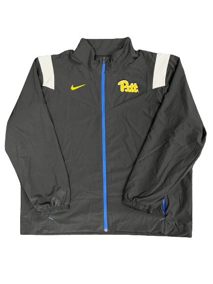Habakkuk Baldonado Pittsburgh Football Team Issued Zip-Up Jacket (Size XXL)