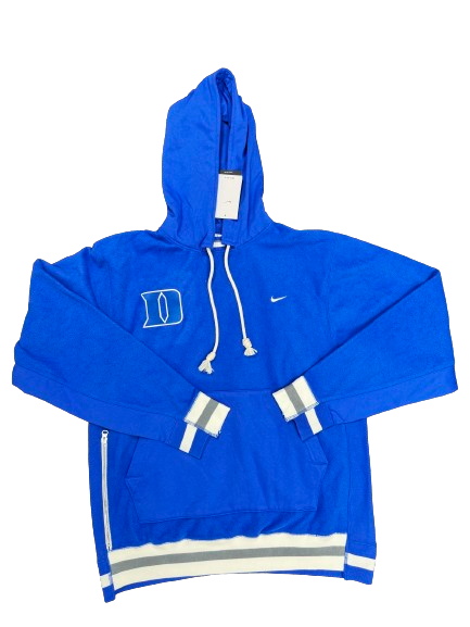 Jaden Schutt Duke Basketball Player Exclusive PREMIUM Fleece Hoodie (Size LT)