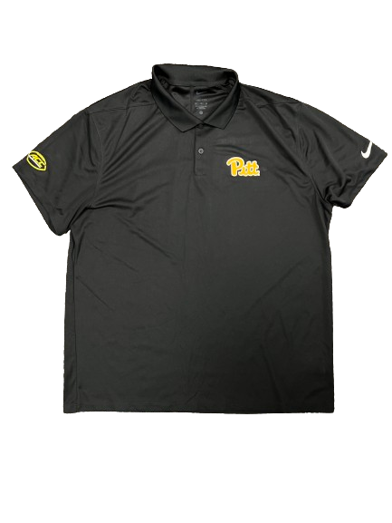 Habakkuk Baldonado Pittsburgh Football Player Exclusive Polo Shirt with ACC Logo (Size XL)