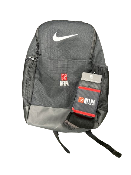 Habakkuk Baldonado NFLPA Player Exclusive Backpack & Socks Lot